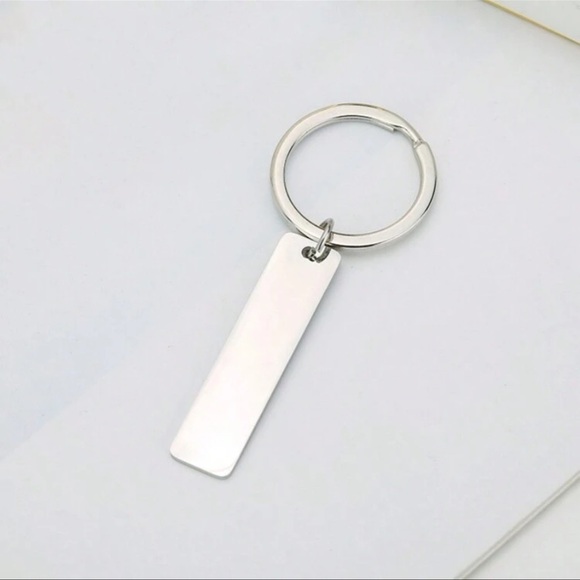 🪷NIP Silver Stainless Steel Keychain: Don't Do Stupid Sh*t Love Mom Key Chain - Picture 4 of 5